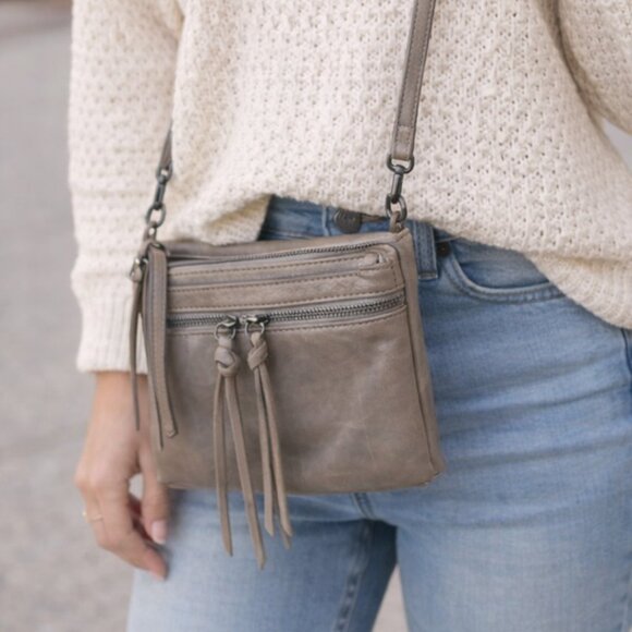 Lucky Brand Handbags - Lucky Brand Genuine Leather Crossbody